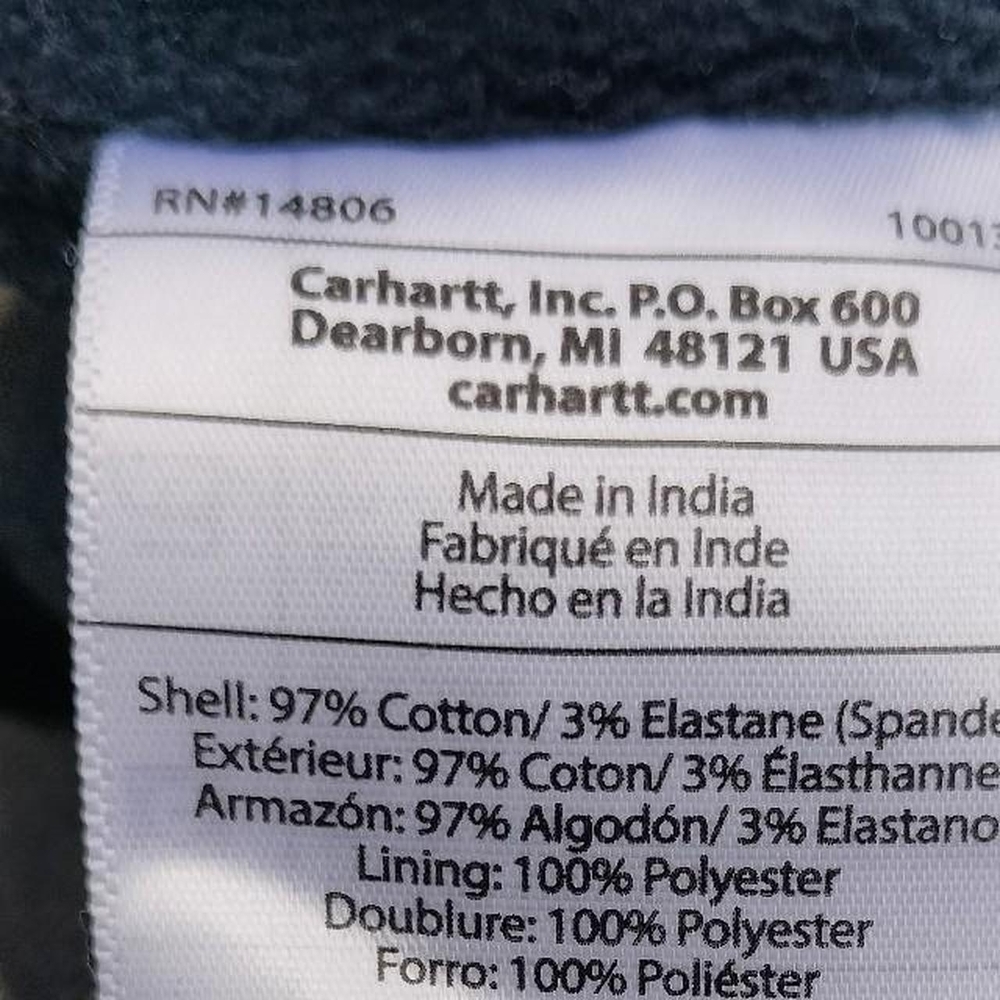 Carhartt Rugged Flex® Hamilton Fleece-Lined Shirt - Picture 5 of 5